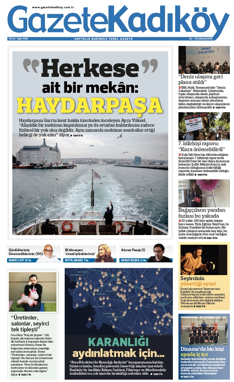 Gazete Kadıköy - 1018. Sayı
